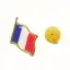 Image de Broche pin forme Drapeau Francais