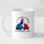 Image de Tasse mug blanche avec coq « Si ce drapeau te derange je t'aide a faire tes valises »