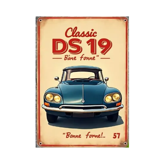 Image de Plaque metal DS 19