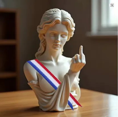 Image de Statuette Marianne dit